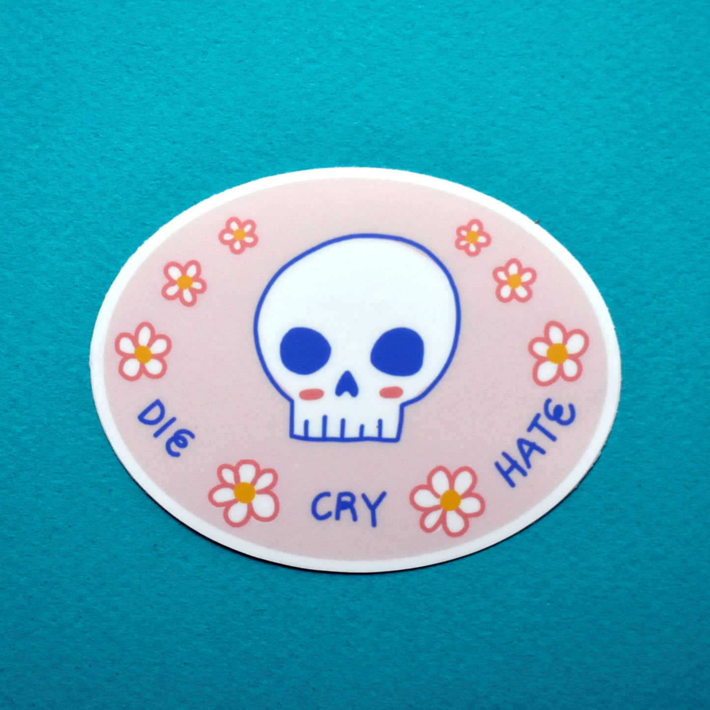 Anti-Laugh Laugh Love Vinyl Sticker