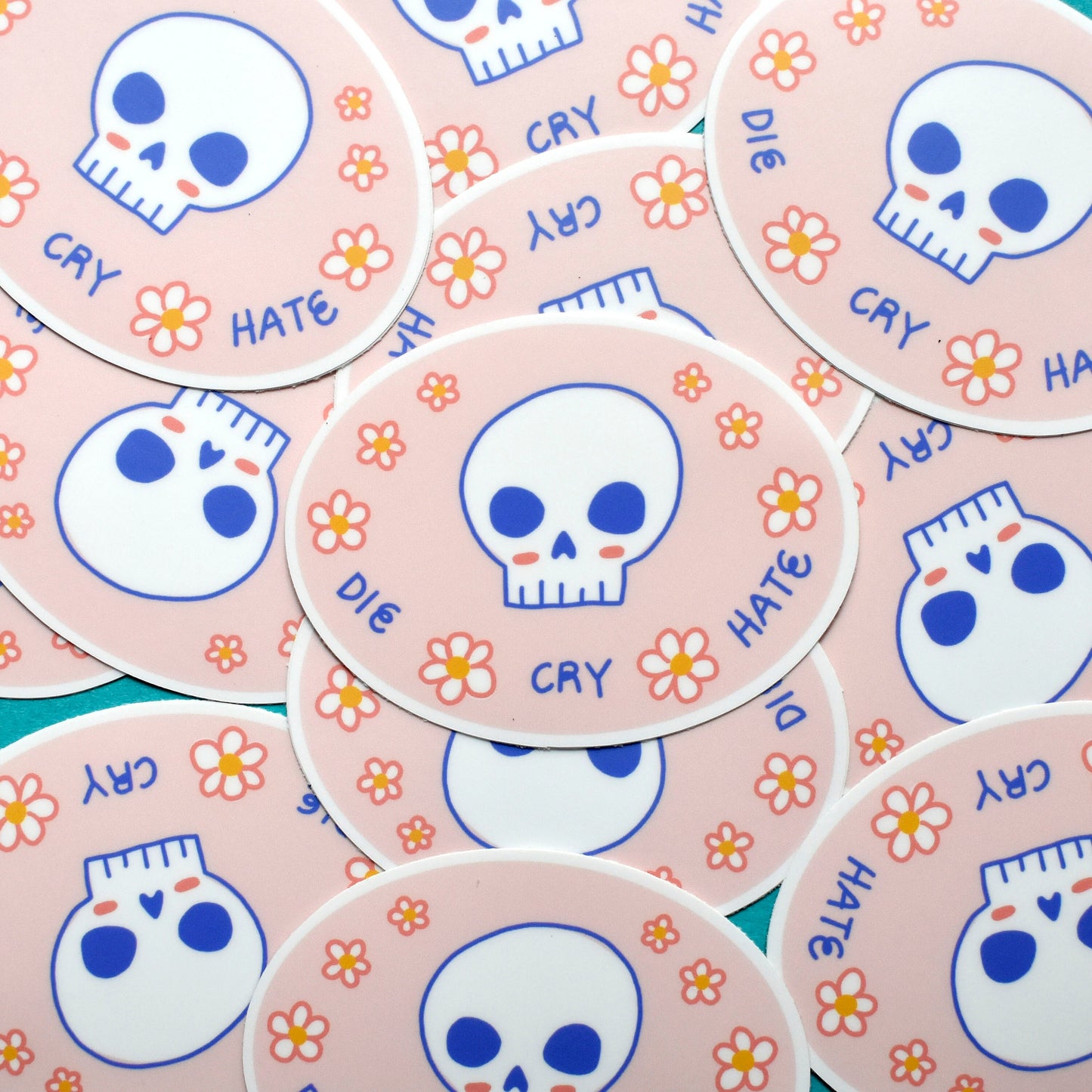 Anti-Laugh Laugh Love Vinyl Sticker