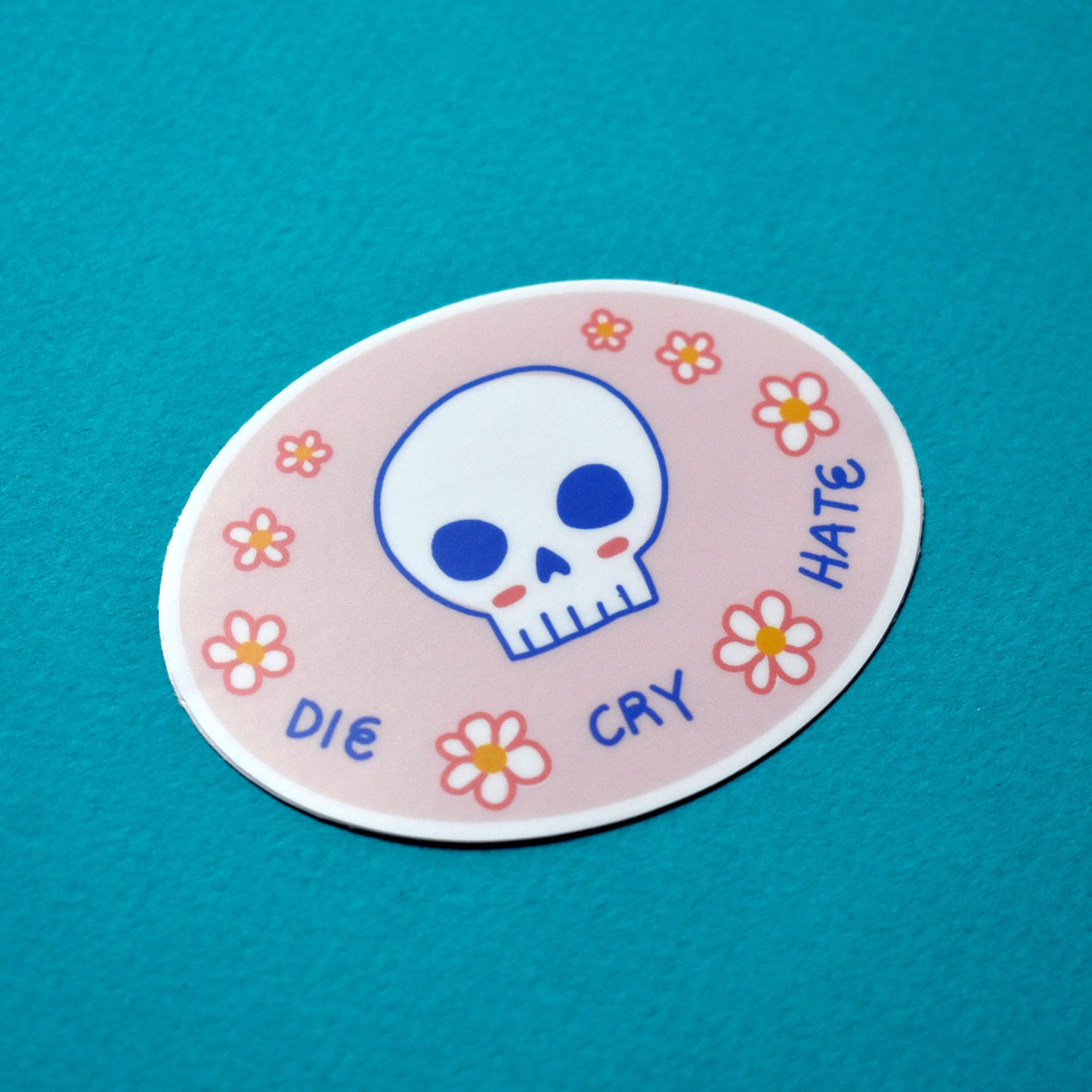 Anti-Laugh Laugh Love Vinyl Sticker
